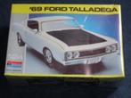 Bouwdoos 1969 Ford Talladega Monogram, Hobby en Vrije tijd, Auto, Groter dan 1:32, Nieuw, Ophalen of Verzenden