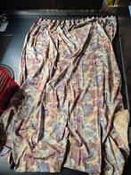 Gordijn bloemengordijn. Lapstof stof, Ophalen, Zo goed als nieuw, 200 cm of meer