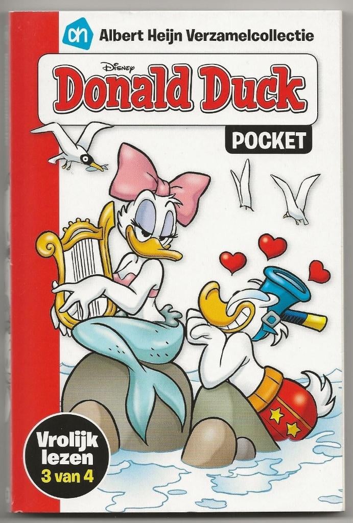 Donald Duck Pocket - Vrolijk lezen 3, 1e druk uit 2020, Ophalen, Nieuw, Walt Disney, Eén stripboek
