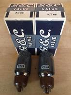 2x GEC KT66 buizen, Audio, Tv en Foto, Buizenversterkers, Ophalen of Verzenden, Buis of Buizen