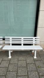 Blome Gevelbank tuinbank kunststof wit, Ophalen