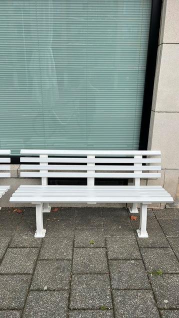 Blome Gevelbank tuinbank kunststof wit beschikbaar voor biedingen