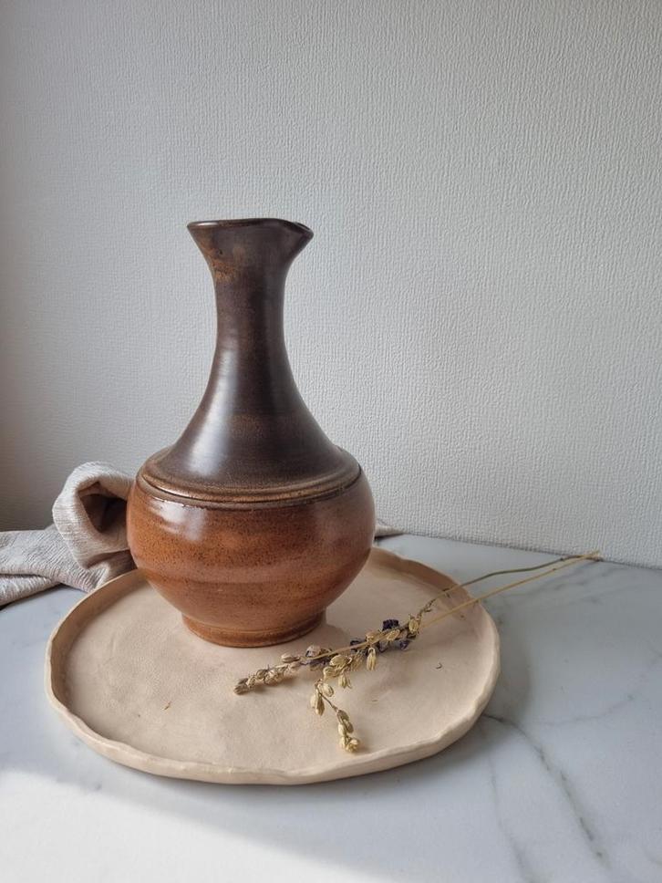 Vintage/retro wijn of waterkan, Antiek en Kunst, Antiek | Keramiek en Aardewerk, Ophalen of Verzenden