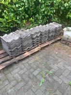 Dakpannen, zwart/grijs, Doe-het-zelf en Verbouw, Dakpannen en Dakbedekking, Ophalen, Gebruikt, Steen of Klei, Dakpannen
