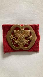 Baretembleem Indendance, Verzamelen, Ophalen of Verzenden, Landmacht, Nederland, Embleem of Badge
