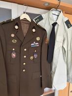 DT Jas & broek eerste Ltn van Heutsz, Verzamelen, Militaria | Algemeen, Verzenden, Landmacht, Nederland, Kleding of Schoenen