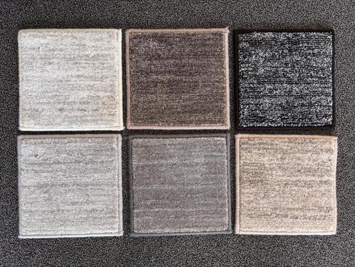 6 stalen vloerkleed 25x25 cm gefestonneerd kleedjes tapijt, Huis en Inrichting, Stoffering | Tapijten en Kleden, Nieuw, Minder dan 50 cm