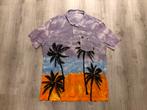 Hawaii overhemd, Ophalen of Verzenden, Gedragen, Paars, Halswijdte 43/44 (XL)