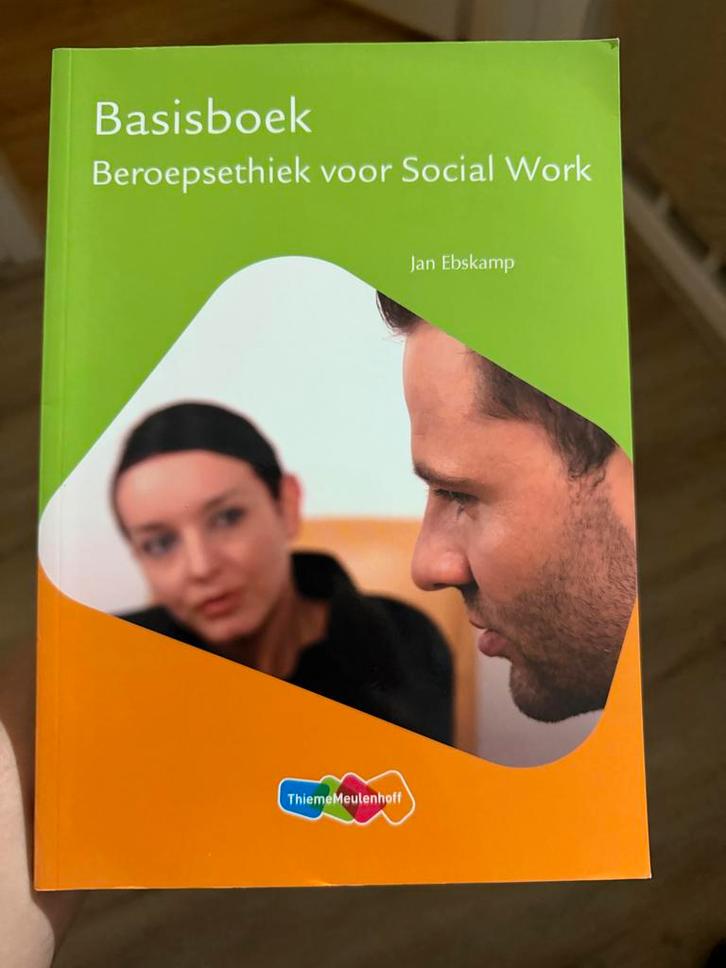 Basisboek Beroepsethiek voor Social Work - Jan Ebscamp, Boeken, Studieboeken en Cursussen, Nieuw, HBO, Alpha, Ophalen of Verzenden