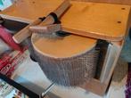 louet kaardmolen middel beslag, Hobby en Vrije tijd, Spinnewielen en Spinnen, Ophalen of Verzenden, Zo goed als nieuw, Spinnewiel
