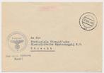 02 - Deutsche Dienstpost Doorn - vv Utrecht 1942 - WOII, Brief, Verzenden