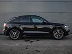 Audi Q5 Sportback 3x S Line 2022, pano, 360°, sfeerverlicht, Automaat, Gebruikt, 4 cilinders, Zwart