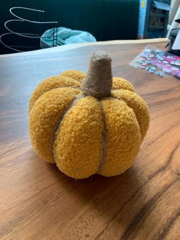 Oranje decoratieve pompoen beschikbaar voor biedingen