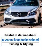 Maxton Design Mercedes W212 C63 AMG Spoiler Lip Splitter
