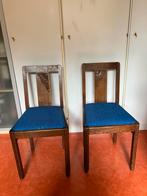Twee Amsterdamse school kinder stoelen., Antiek en Kunst, Antiek | Meubels | Stoelen en Banken, Ophalen