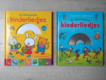 2 Prachtige liedjesboekjes met tekst en cd's.