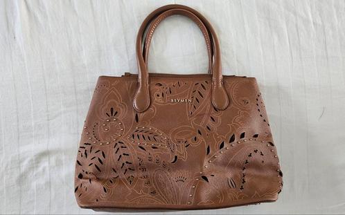 Mooie leren handtas Beymen, Sieraden, Tassen en Uiterlijk, Tassen | Damestassen, Zo goed als nieuw, Handtas, Bruin, Ophalen of Verzenden