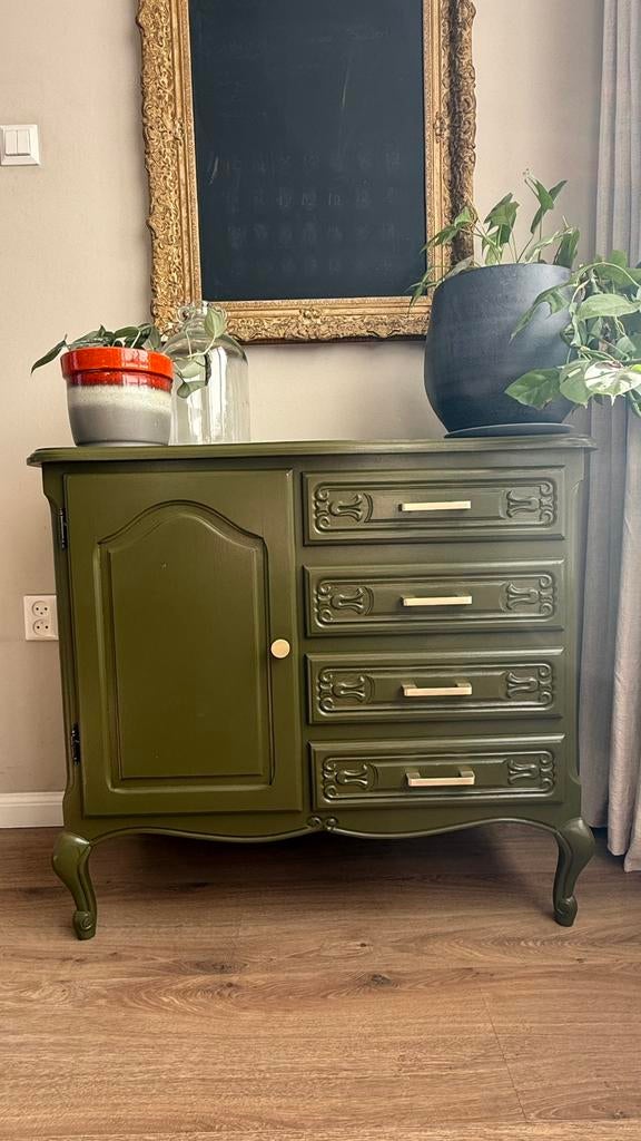 Queen ann style kastje, Huis en Inrichting, Kasten | Dressoirs, Ophalen, Zo goed als nieuw, 25 tot 50 cm, 150 tot 200 cm