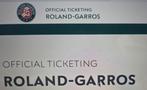 Unieke Roland Garros tickets  incl. padel te koop court SL, Eén persoon, Mei