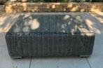 Arbrine Tuintafel met glasplaat (90x64x32), Ophalen, Zo goed als nieuw, Rechthoekig, Wicker