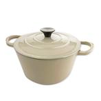 Le Bergier, braadpan, 3,9l, nieuw!, Gietijzer, Nieuw, Ophalen of Verzenden, Keramische plaat