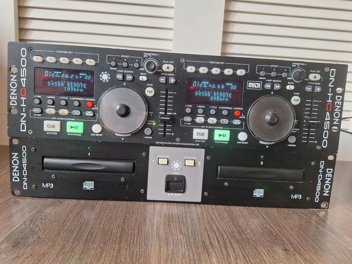 Denon DN-HC4500 / DN-D4500 dubbele cd / mp3 / midi speler, Muziek en Instrumenten, Dj-sets en Draaitafels, Gebruikt, Denon, Ophalen of Verzenden