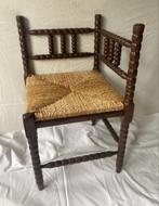 Klassieke Bobbin Hoekstoel, Antiek en Kunst, Ophalen