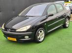 Peugeot 206 1.6-16V Gentry Premium, Voorwielaandrijving, Lederen bekleding, 4 cilinders, Zwart