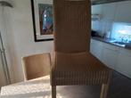 4 Lloyd Loom Eetkamerstoelen in nieuwstaat, Ophalen, Zo goed als nieuw, Bruin, Vier