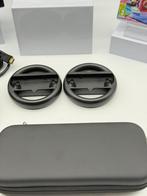 NINTENDO SWITCH NIEUW MODEL 2023 V2 MARIO KART+STUURTJES, Spelcomputers en Games, Spelcomputers | Nintendo Switch, Met 2 controllers