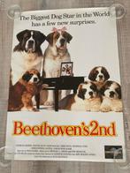 Poster Beethoven Hond, Ophalen of Verzenden, Zo goed als nieuw, A1 t/m A3, Film en Tv