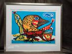 Wim Gerritsen (1929-2007)  “De Lokvogel” ZEEFDRUK 144/150, Antiek en Kunst, Kunst | Litho's en Zeefdrukken, Ophalen of Verzenden