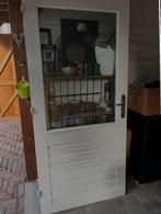 Buitendeur, Doe-het-zelf en Verbouw, Deuren en Horren, Ophalen, 80 tot 100 cm, 200 tot 215 cm, Hout