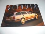 brochure Skoda Octavia Combi  1999, Boeken, Ophalen of Verzenden, Zo goed als nieuw, Overige merken