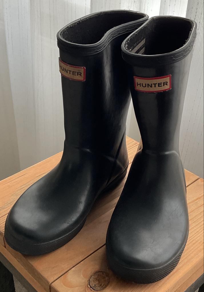 Hunter regenlaarzen maat UK 11, Ophalen of Verzenden, Gebruikt, Hunter, Jongen of Meisje