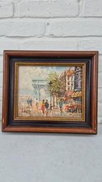Schilderij Burnett Parijs, Antiek en Kunst, Ophalen of Verzenden