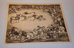Francisco de Goya - Litho, Ophalen of Verzenden