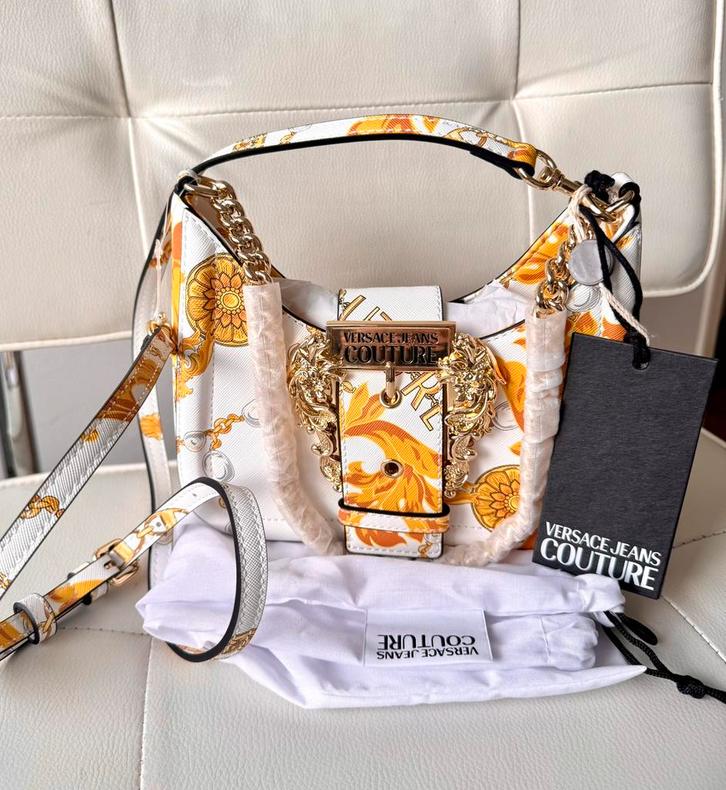Versace Jeans Couture schoudertas nieuw, Sieraden, Tassen en Uiterlijk, Tassen | Damestassen, Nieuw, Schoudertasje, Wit, Ophalen of Verzenden