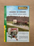 Holder landbouw spuiten tractor folder, Boeken, Ophalen of Verzenden, Zo goed als nieuw