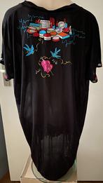 Strand kimono jurk - Laura Kels - 34/36 - zwart - geborduurd, Kleding | Dames, Ophalen of Verzenden, Nieuw, Zwart, Overige typen