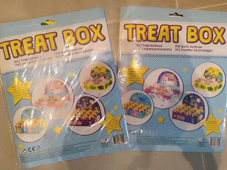 Uitdeelboxen - Trakteerboxen voor kinderfeestjes!, Kinderen en Baby's, Kinderspulletjes, Nieuw, Ophalen of Verzenden