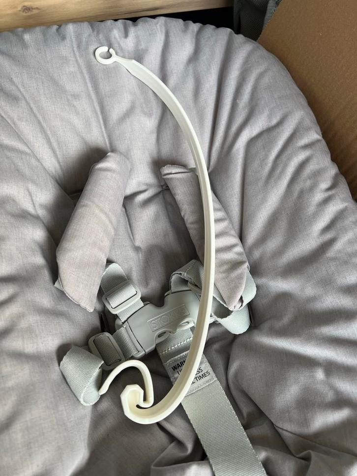 Stokke Newbornset - grijs, Kinderen en Baby's, Kinderkamer | Bedden, Zo goed als nieuw, Minder dan 140 cm, Minder dan 70 cm, Ophalen