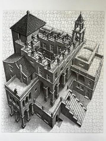 Escher ‘klimmen en dalen’