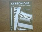 LESSON ONE - BEWERKING HENK LANGERAK NO.505, Ophalen of Verzenden, Gebruikt, Populair, Accordeon
