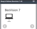 Bang&Olufsen BeoVision 7 televisie met standaard & audiobalk, Ophalen, 100 cm of meer, 50 Hz, Overige merken