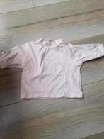 Lichtroze effen shirtje Maat 56 h3, Kinderen en Baby's, Babykleding | Maat 56, Meisje, Shirtje of Longsleeve, Ophalen of Verzenden