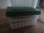 Sunware Nesta OPBERGBOX 60 L voor oa kerstballen, Diversen, Kerst, Ophalen, Gebruikt
