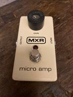 MXR Micro Amp - Boost Pedaal, Muziek en Instrumenten, Effecten, Ophalen of Verzenden, Gebruikt, Volume