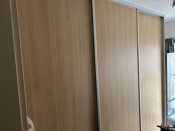 Schitterende Slaapkamer schuifdeuren 3 x deur met railsen. beschikbaar voor biedingen
