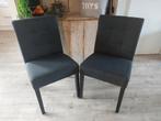 Twee nette eetkamerstoelen, Twee, Stof, Zo goed als nieuw, Ophalen